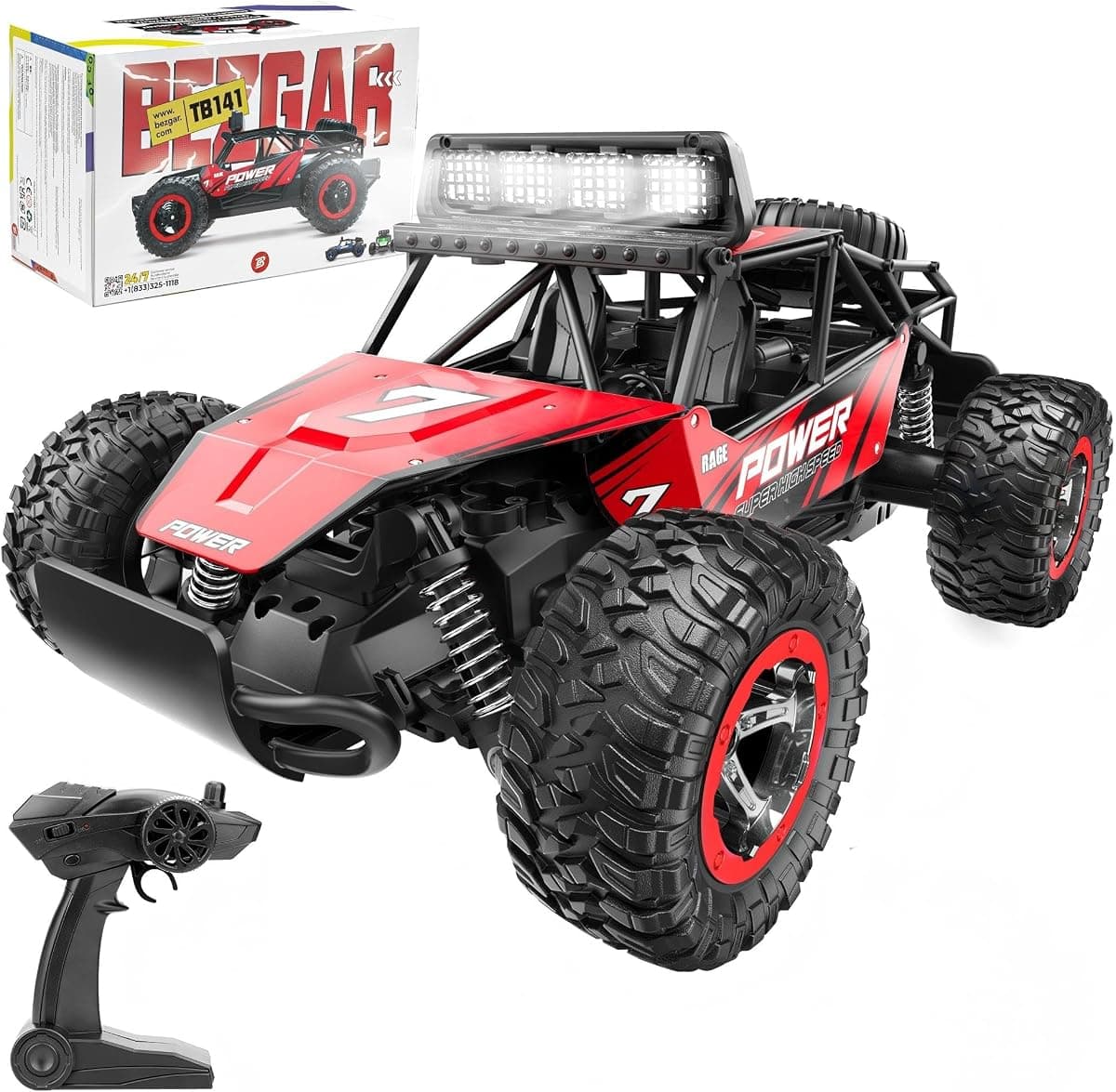 BEZGAR TB141 1:14 All-Terrain RC Monster Truck