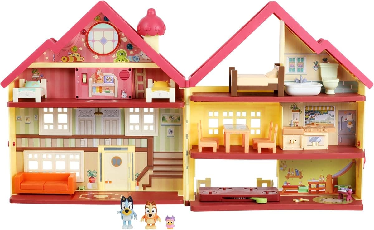 Bluey Ultimate Lights & Sounds Playhouse with Figures