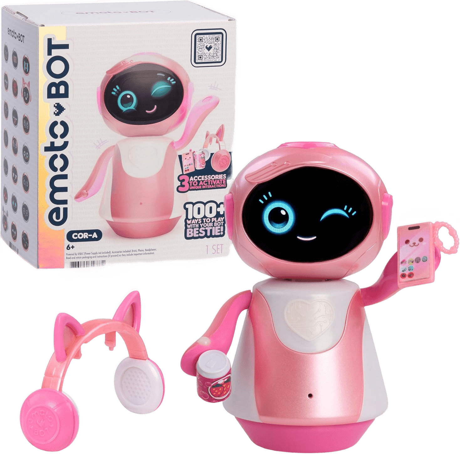 emotoBOT COR-A Interactive Robot Toy
