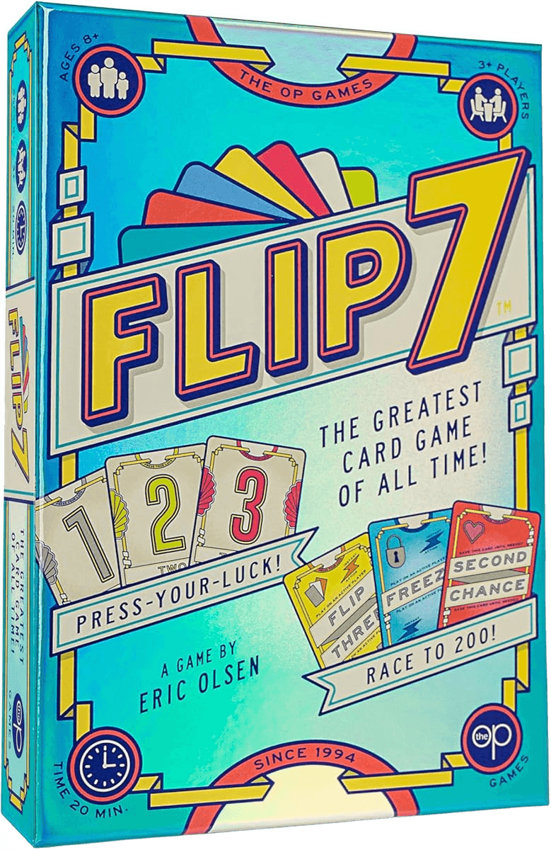 Flip 7 Fast-Paced Press-Your-Luck Family Card Game