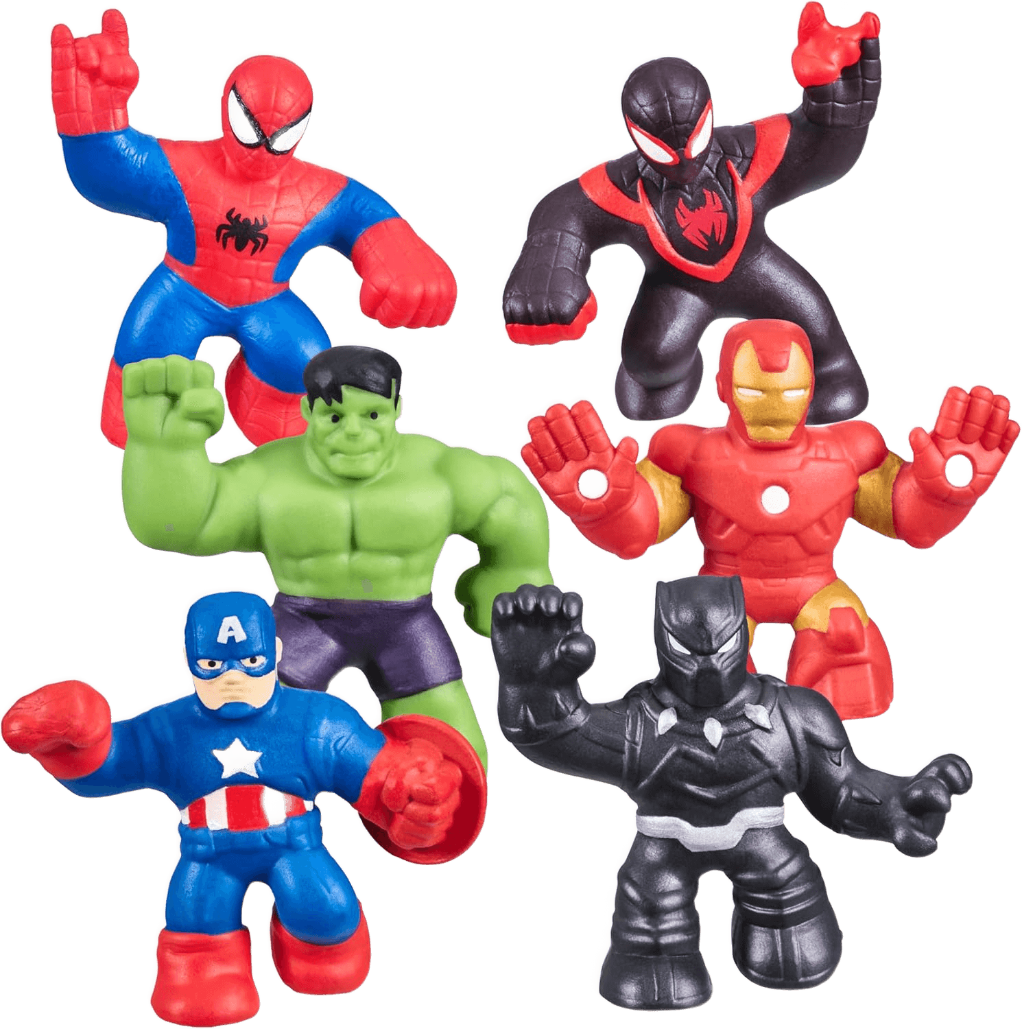 Heroes of Goo Jit Zu Marvel Mega Mini 6-Pack