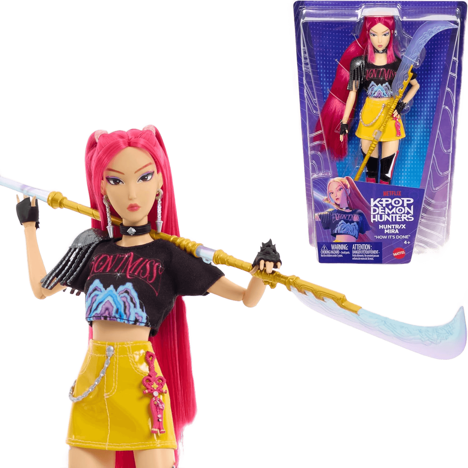 KPop Demon Hunters HUNTR/X Mira Fashion Doll