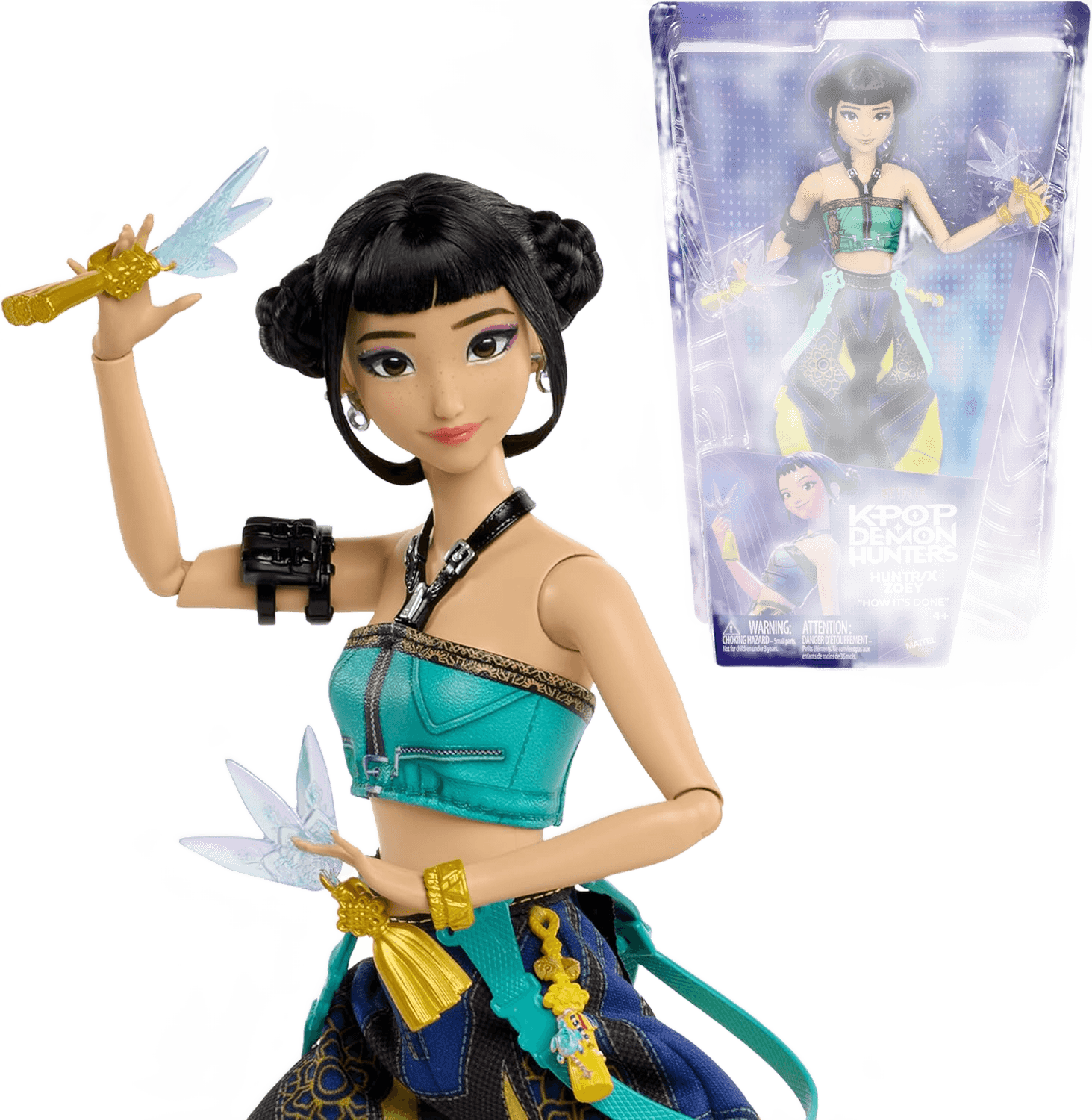KPop Demon Hunters HUNTR/X Zoey Fashion Doll