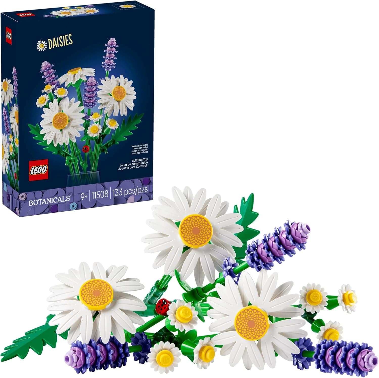 LEGO Botanicals Daisies Artificial Flower Building Set