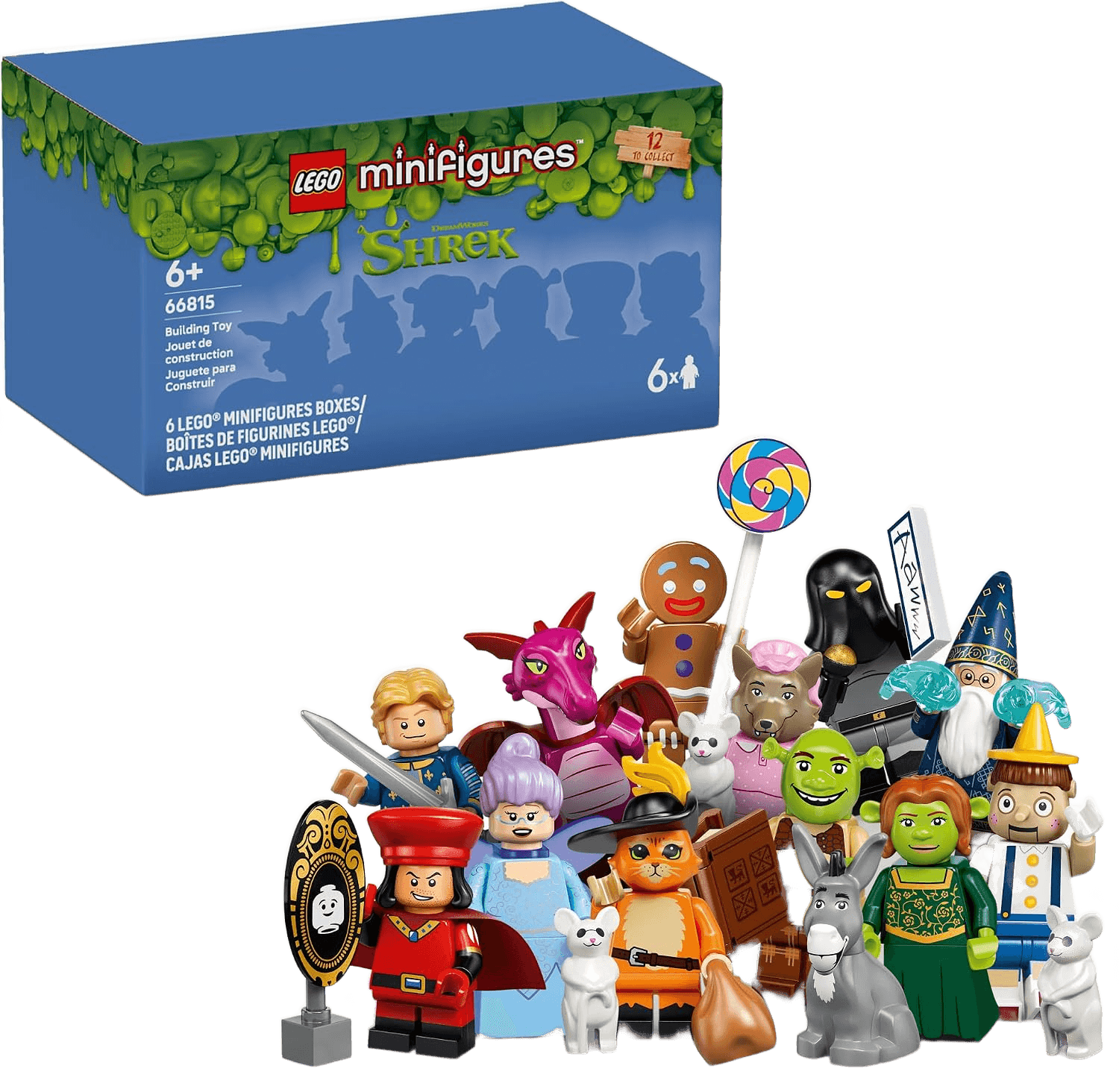 LEGO Minifigures Shrek Series 6-Pack 66815