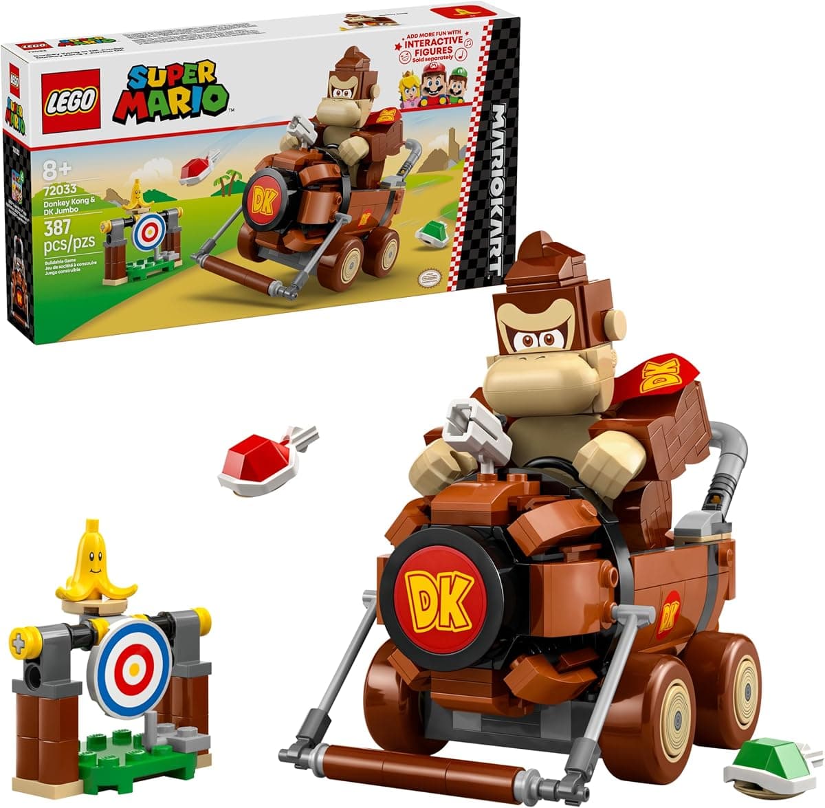LEGO Super Mario Kart Donkey Kong & DK Jumbo 72033
