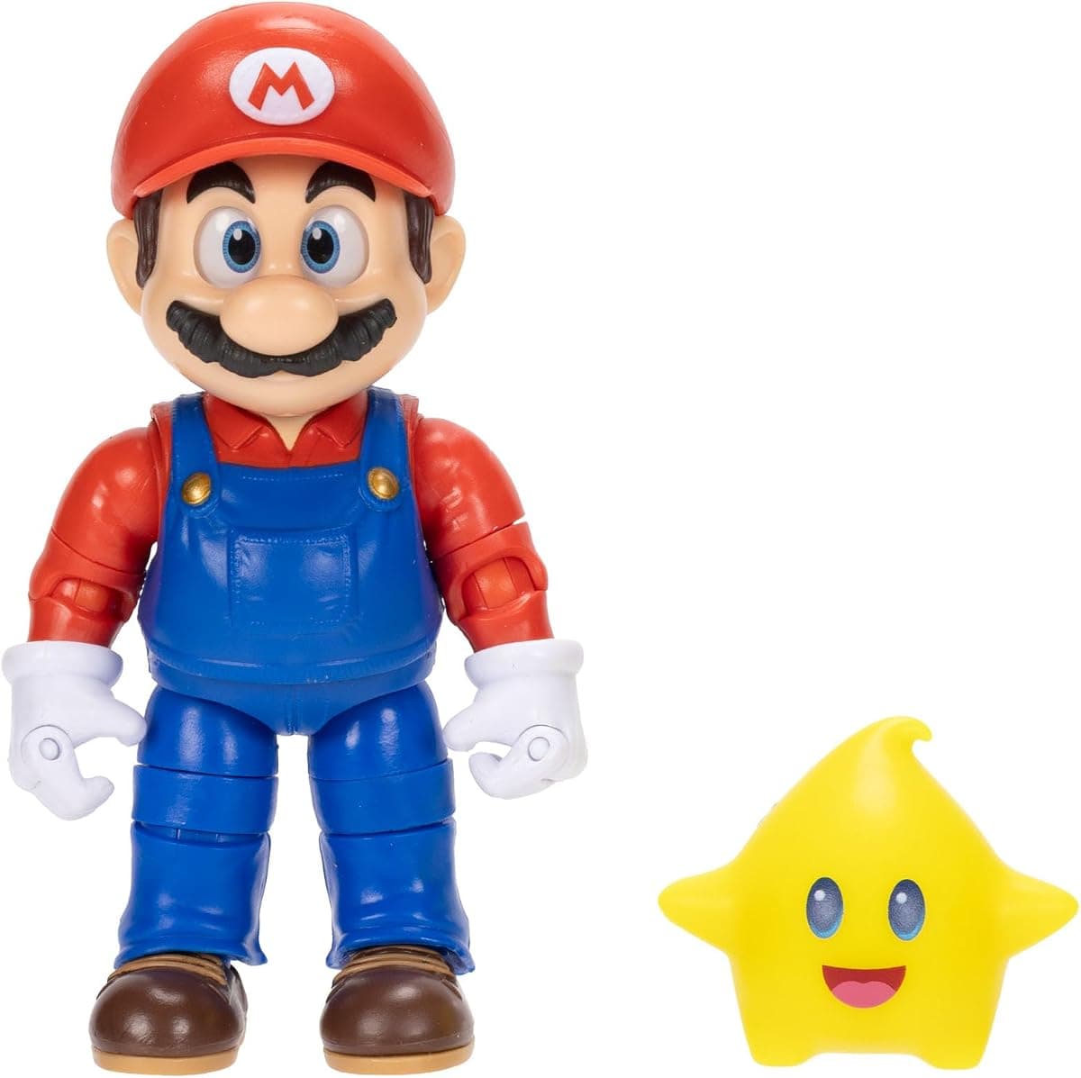 Super Mario Galaxy Movie 5-inch Mario Figure with Glow Luma