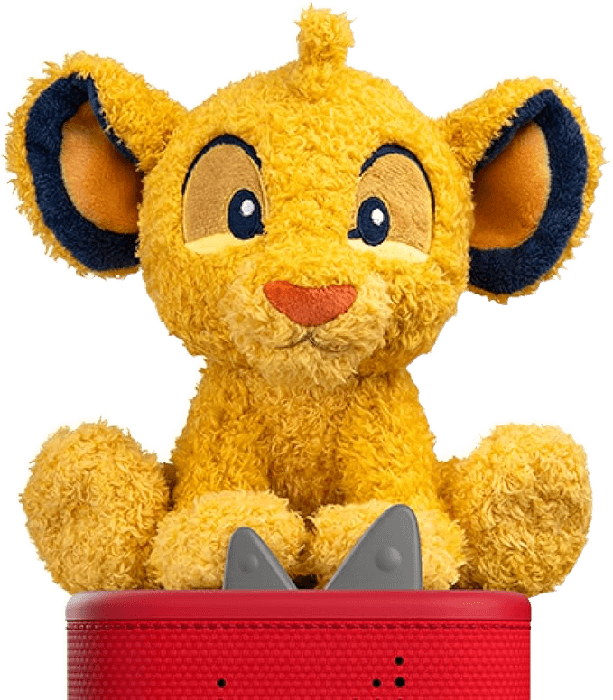 Tonies Cuddle Simba Audio Toy Plush from Disney's The Lion King for Toniebox