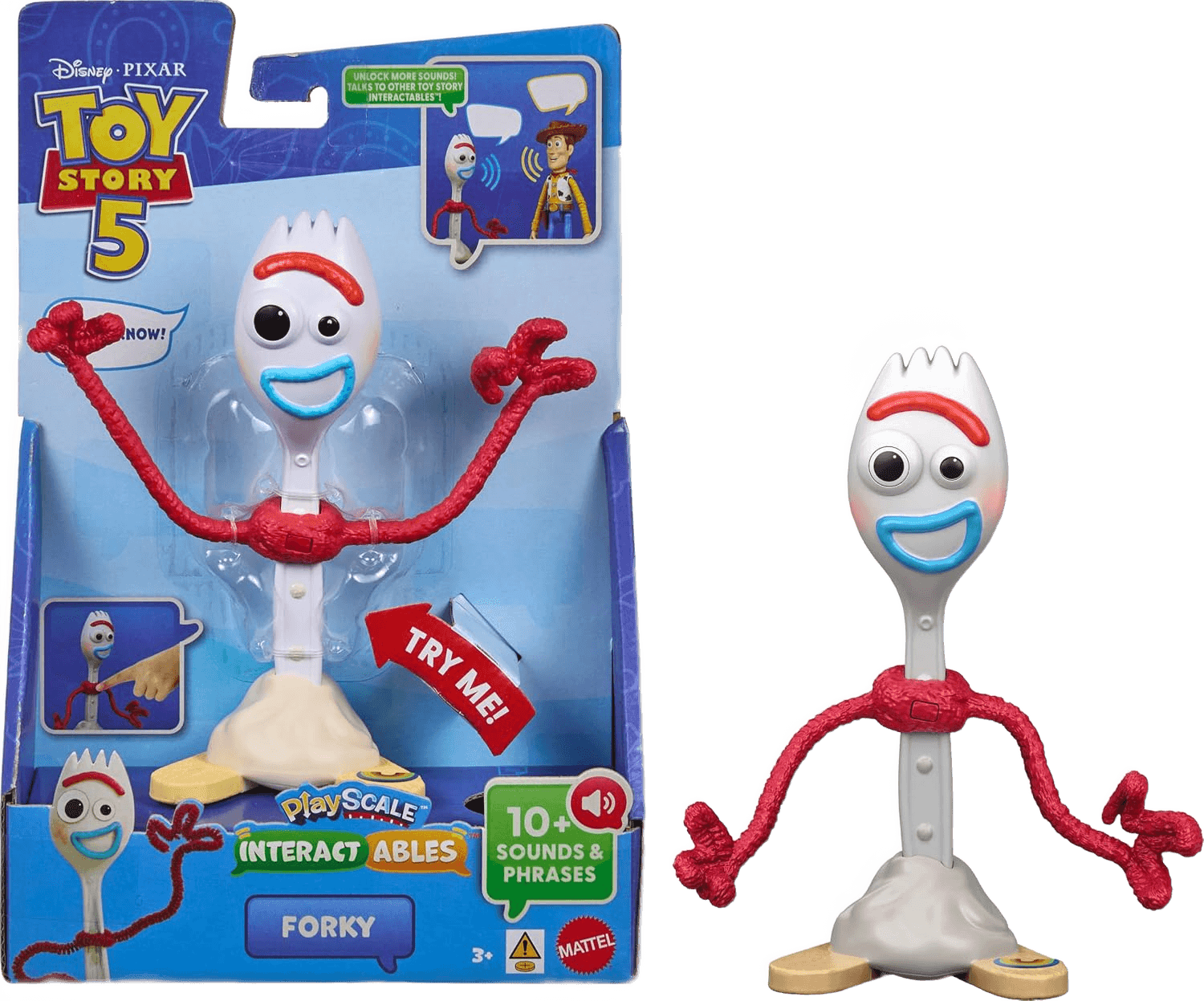 Toy Story 5 Interactables Forky Talking Figure