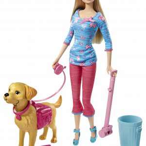 Barbie Potty Training Taffy Barbie Doll and Pet