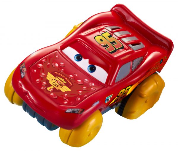 Disney Pixar Cars Hydro Wheels Lightning McQueen Bath Vehicle