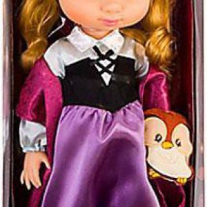 Disney Princess Animators Collection 16 Inch Doll Figure Aurora with Plush Friend Owl
