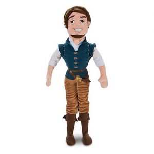 Disney Store Tangled Rapunzel 21" Flynn Rider Plush Ragdoll Stuffed Doll Toy Gift