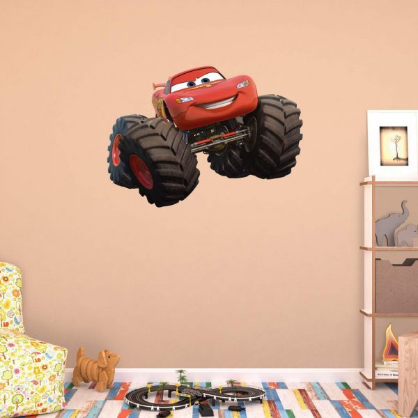 FATHEAD Monster Truck - Lightning McQueen Wall Decal