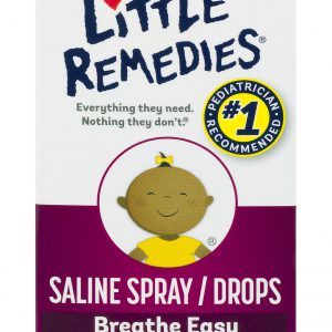 Little Remedies Saline Spray and Drops | Safe for Newborns | 0.5 FL OZ