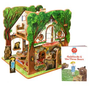 STORYTIME TOYS Goldilocks and The Three Bears Book and Toy Set