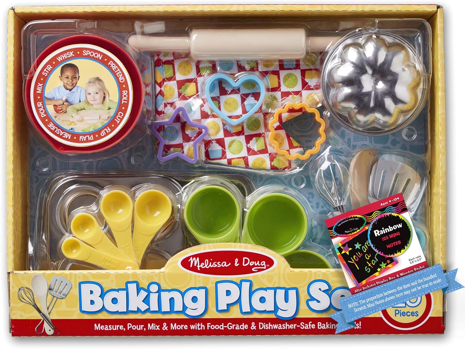 Melissa & Doug Set Pasta Giocattolo Con Pentola, Ripieni E Condimenti – 50+ Pezzi