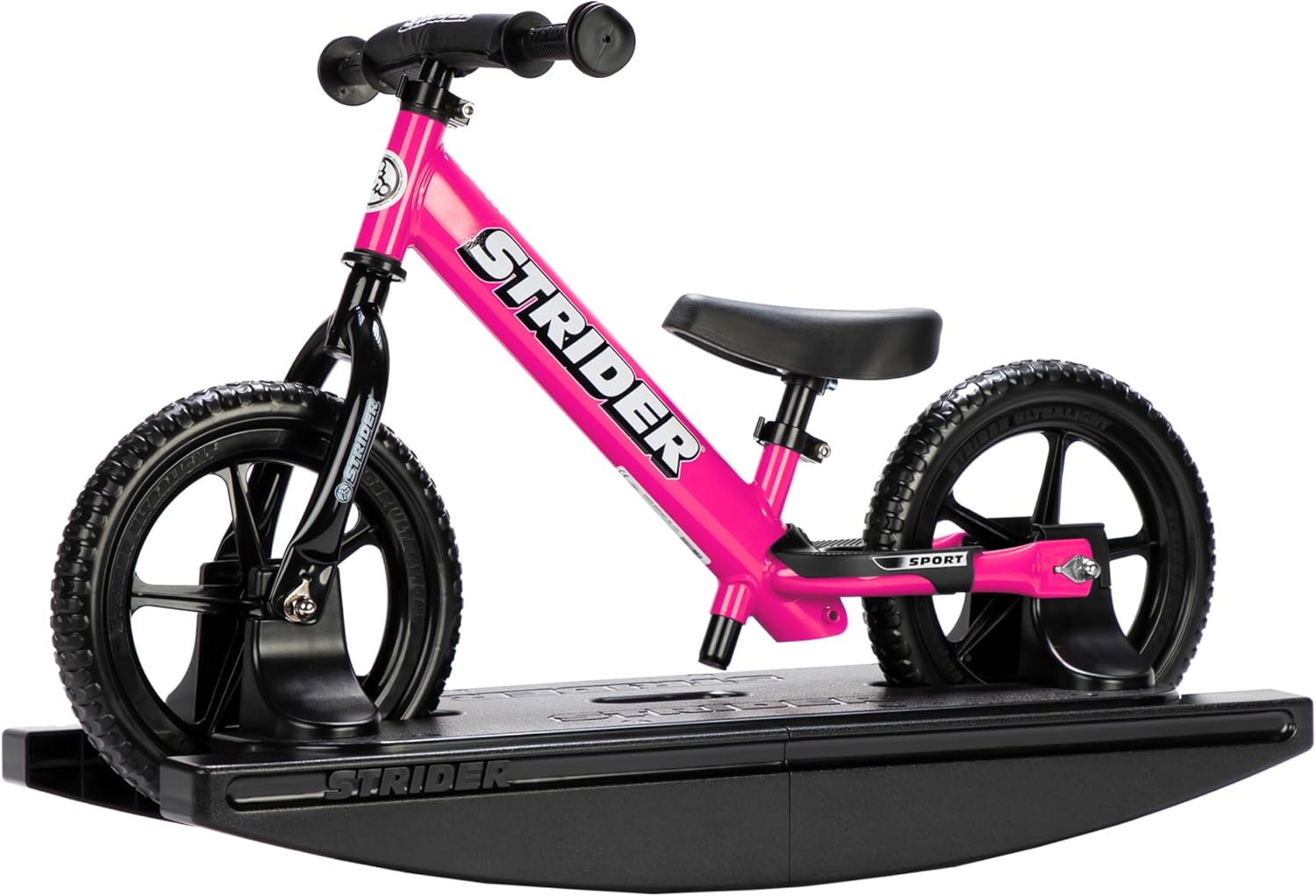 Strider 12” + Rocking Base - Helps Teach Baby How to Ride a Balance ...